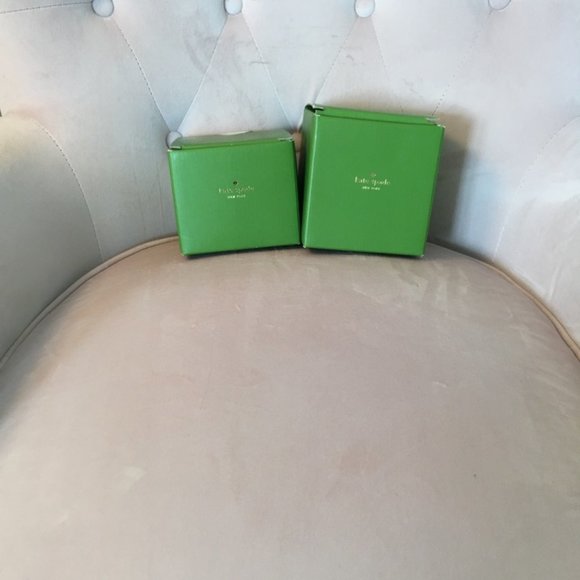 kate spade york avenue sugar bowl container AND creamer nwt - Picture 3 of 14